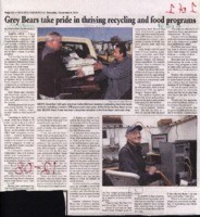 Grey Bears take pride in thriving recycling and food programs