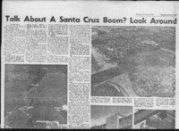 Talk about a Santa Cruz boom? Look around