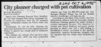 City planner charged with pot cultivation