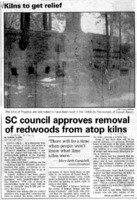 SC council approves removal of redwoods from atop kilns