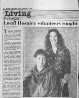 Local Hospice volunteers sought