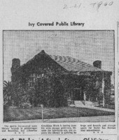 Ivy covered Public Library