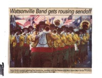 Watsonville Band gets rousing sendoff