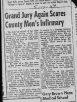 Grand jury again scores county men's infirmary