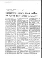 Something new's been added to Aptos post office project