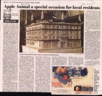 Apple Annual a special occasion for local residents