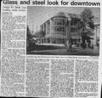 Glass and steel look for downtown