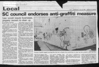 SC council endorses anti-graffiti measure