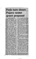 Feds turn down Pajaro water grant proposal