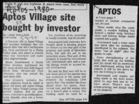 Aptos Village site bought by investor