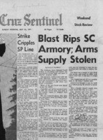 Blast rips SC armory; arms supply stolen