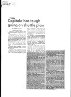 Capitola has tough going on shuttle plan