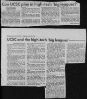 Can UCSC play in high-tech 'big leagues?