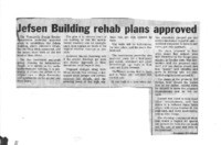 Jefsen Building rehab plans approved