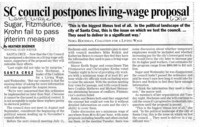 SC council postpones living-wage proposal