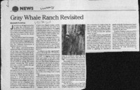 Gray Whale Ranch Revisited