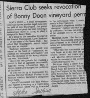 Sierra Club seeks revocation of Bonny Doon vineyard permit