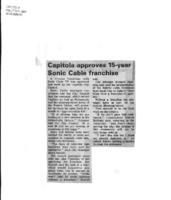 Capitola approves 15-year Sonic Cable franchise