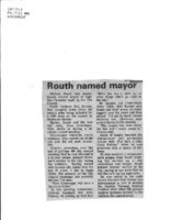 Routh named mayor