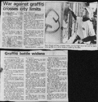 War against graffiti crosses city limits