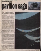 Folding up the pavilion saga