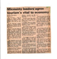 Micounty leaders agree tourism's vital to economy