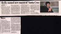 Reilly named new mayor or Santa Cruz