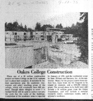 Oakes College Construction