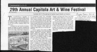 29th Annual Capitola Art & Wine Festival