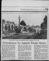 Anniversary for historic Porter library