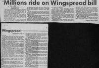 Millions ride on Wingspread bill