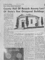 County Hall of Records among last of State's few octagonal buildings