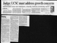 Judge:UCSC must address growth concerns