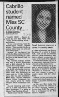 Cabrillo student named Miss SC County