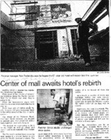 Center of mall awaits hotel's rebirth