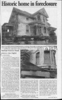 Historic home in foreclosure