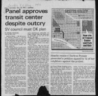 Panel approves transit center despite outcry