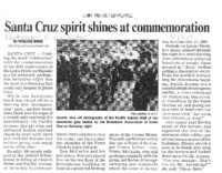 Santa Cruz spirit shines at commemoration