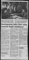 Immigrants take first step toward legal residency