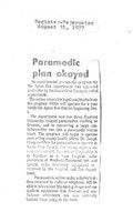 Paramedic plan okayed