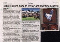 Culture lovers flock to SV for Art and Wine Festival