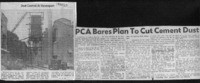 PCA Bares Plan To Cut Cement Dust