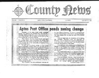 Aptos Post Office pends zoning change