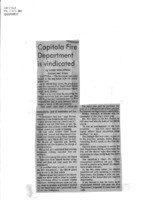 Capitola Fire Department is vindicated — Calisphere