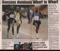 Kenyans dominate Wharf to Wharf