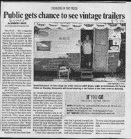 Public gets chance to see vintage trailers