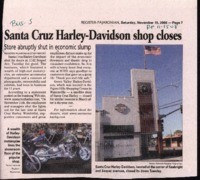 Santa Cruz Harley-Davidson shop closes