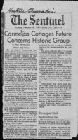 Carmelita Cottages future concerns historic group