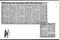Midcounty fire protection plan dies aborning