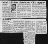 Local spirulina distributor Oks merger